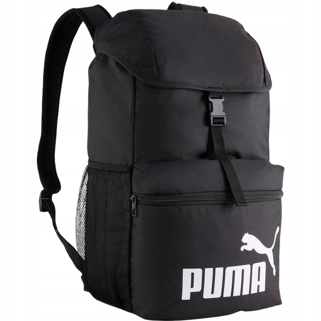 PUMA SCHOOL BACKPACK PHASE HOODED BLACK 90801 01