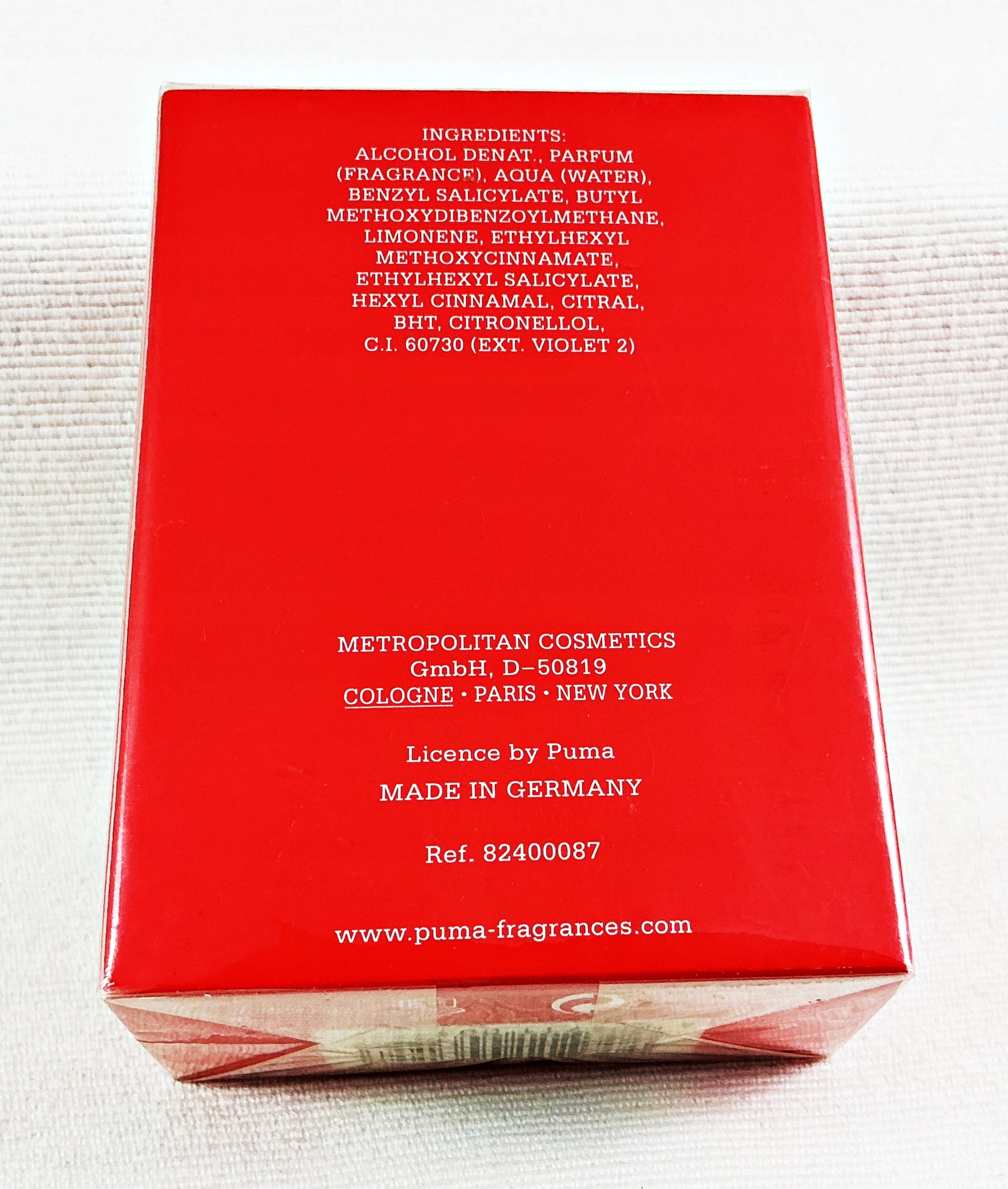 PUMA SOCCER LIMITED EDITION WOMAN 50 ML EAU DE TOILETTE UNIQUE Packaging status original