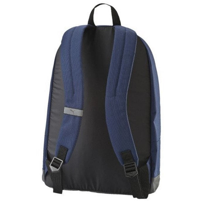 PUMA School Sports BACKPACK Single Compartment with Pocket Navy Blue Brand Puma
