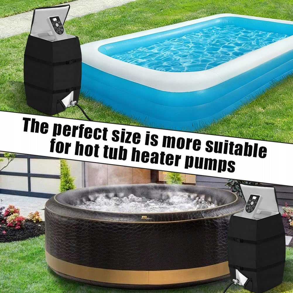PUMP COVER FOR HOT TUB JACUZZI INSULATED PROTECTIVE Manufacturer code POKROWIEC NA POMPĘ DO WANNY Z HYDROMASAŻEM