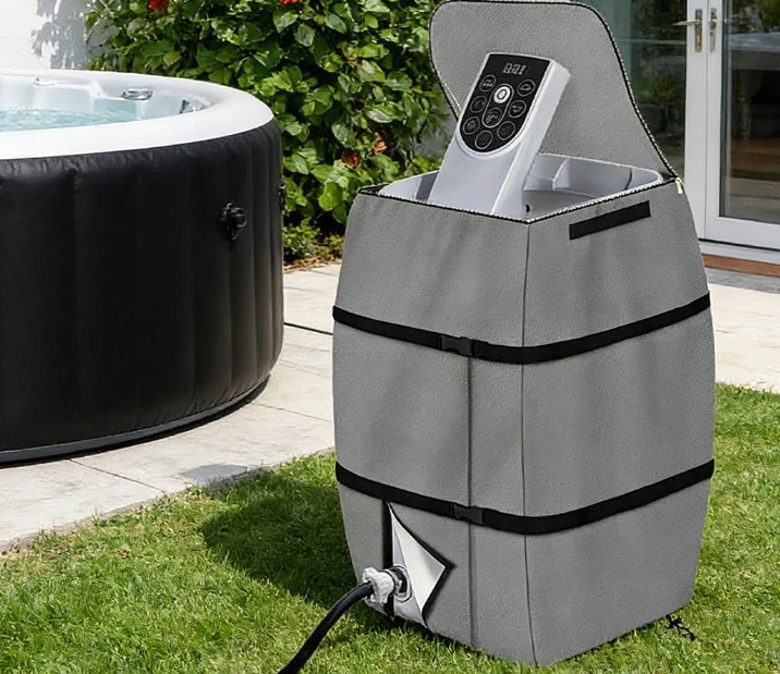 PUMP COVER FOR HOT TUB JACUZZI INSULATED PROTECTIVE Manufacturer no brand