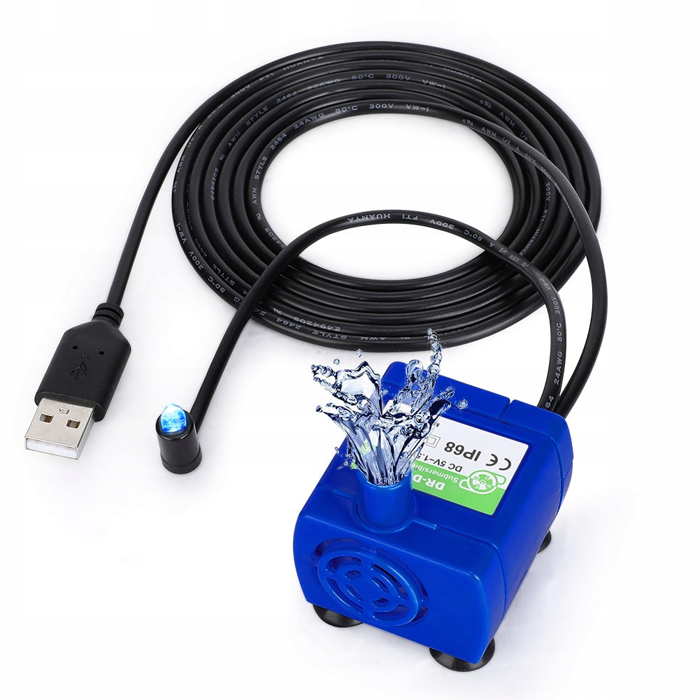 PUMP FOR CAT/DOG FOUNTAIN NEW ON USB Packaging status original