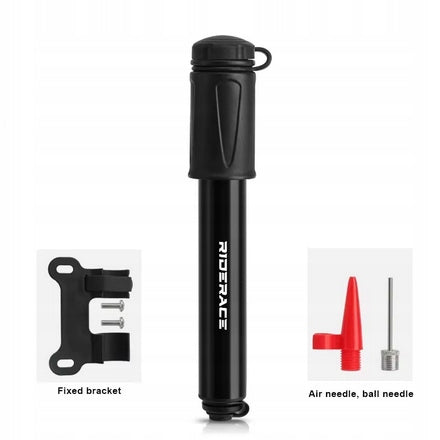 PUMP RIDERACER ALUMINIUM MINI MTB/ROAD SCHRADER/PRESTA Packaging status original