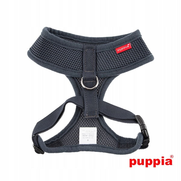 PUPPIA soft graphite dog or cat harness - size: XS Brand Puppia