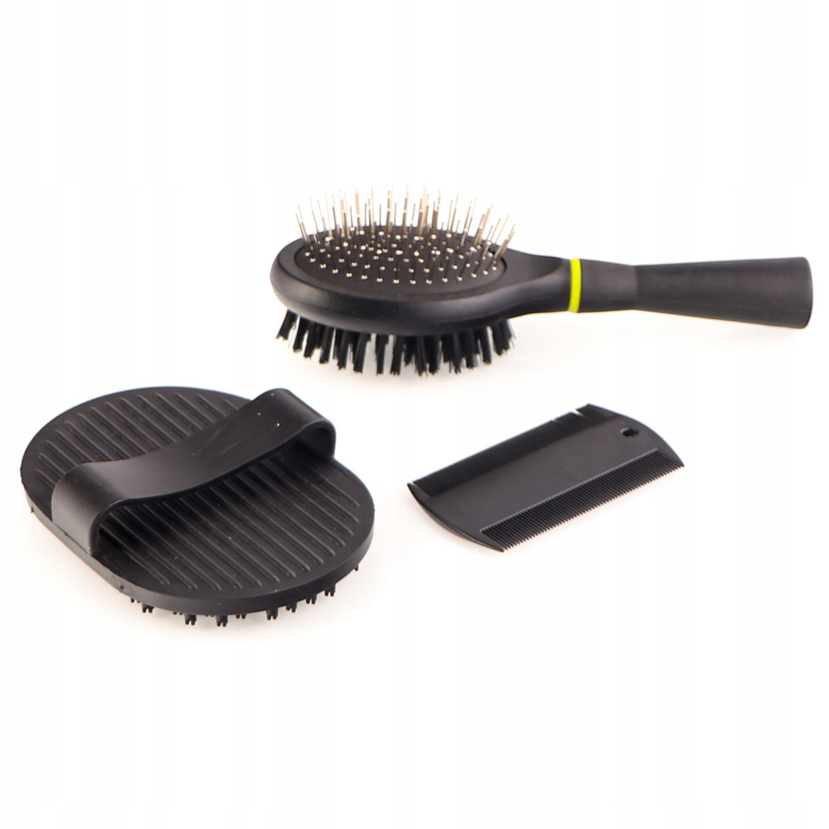 PUPPY DOG GROOMING SET BRUSH COMB GLOVE 3 PCS