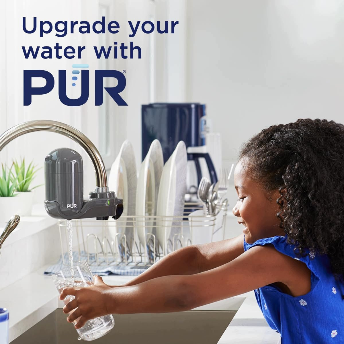 PUR Plus tap-mounted water filtration system Packaging status original