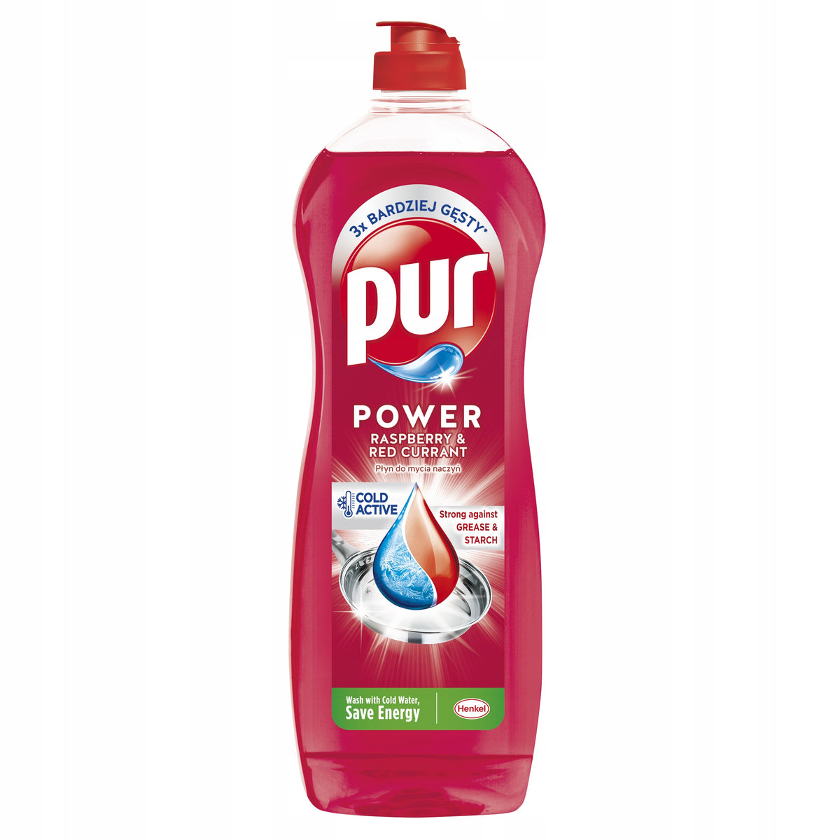 PUR Raspberry Red Currant Dishwashing Liquid 750ml