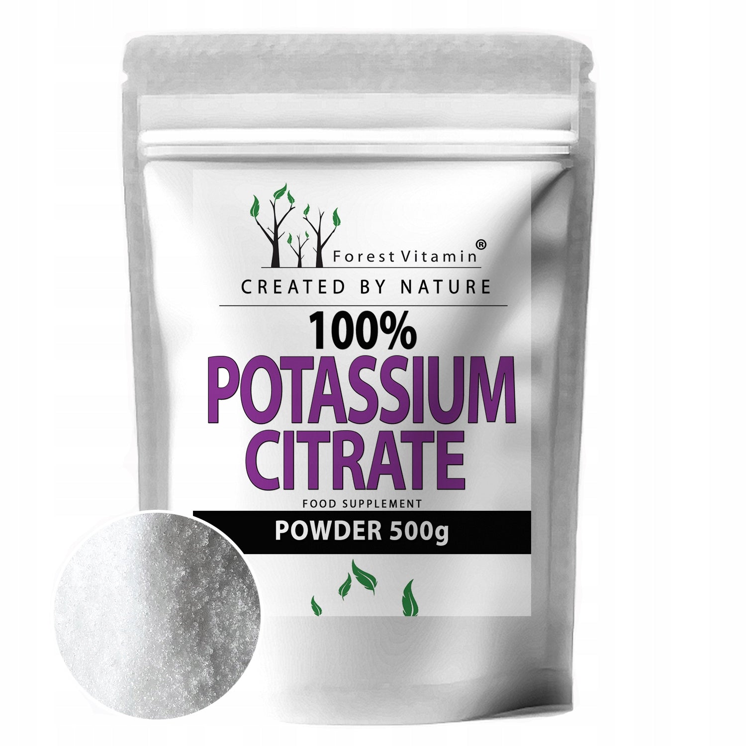 PURE POWDER 100% POTASSIUM CITRATE 500g + MEASURE HEART CIRCULATORY SYSTEM