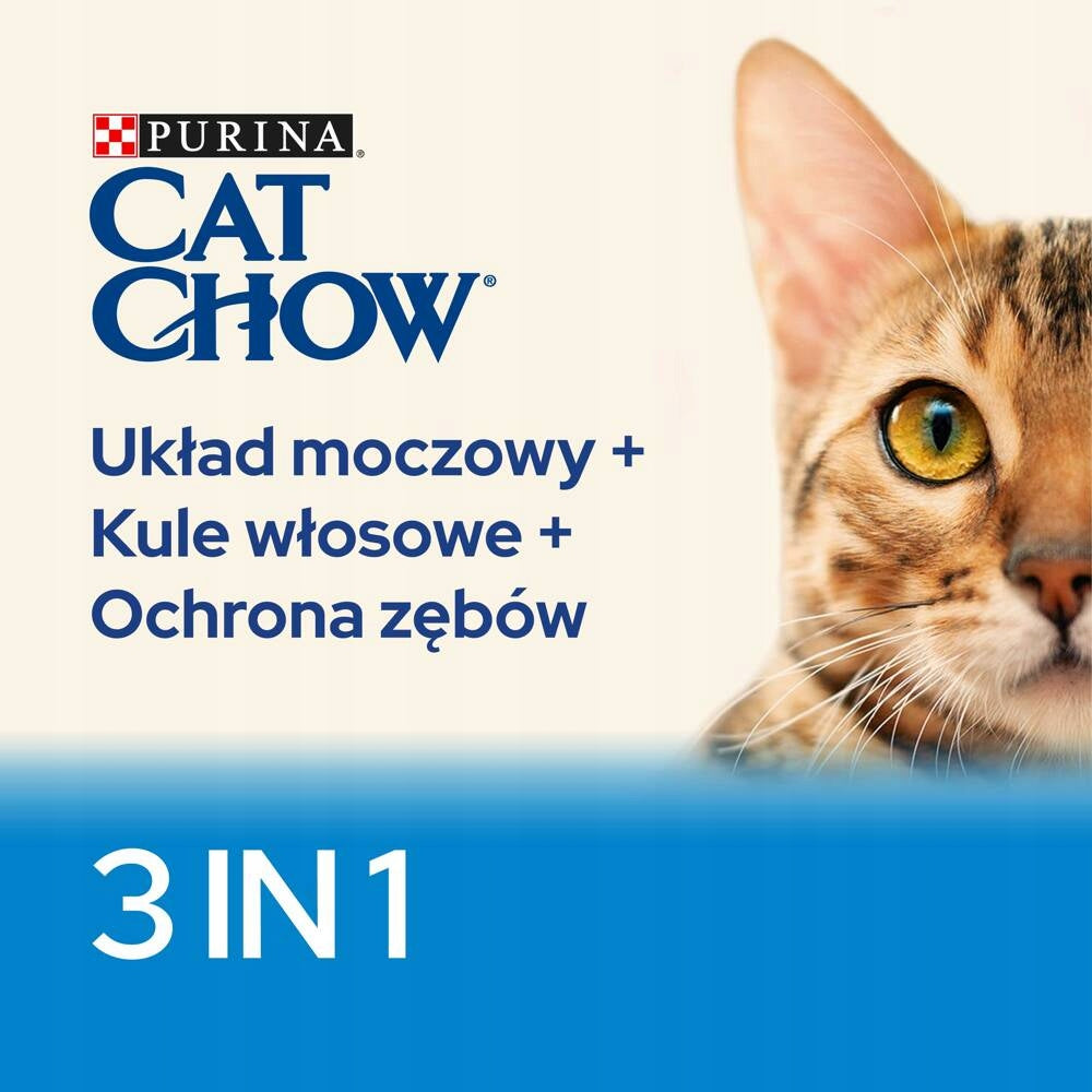 PURINA Cat Chow 3in1 Food Turkey Dry Cat Food 1,5kg EAN (GTIN) 7613034155139
