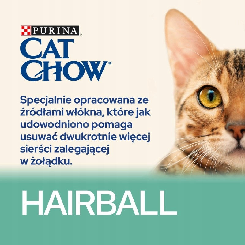 PURINA Cat Chow Hairball Chicken Rich Food 1,5kg + 2 Sachets Manufacturer code cat chow