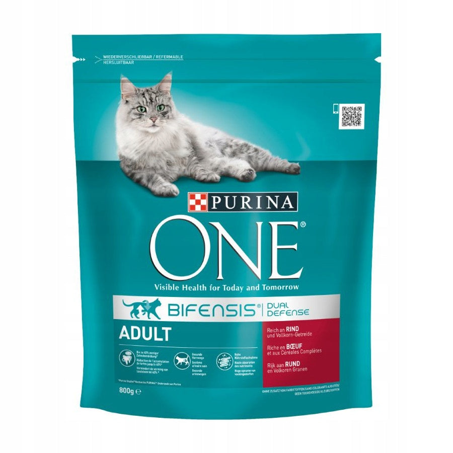 PURINA ONE BIFENSIS ADULT BEEF CAT FOOD 750g Manufacturer code 8002205871388