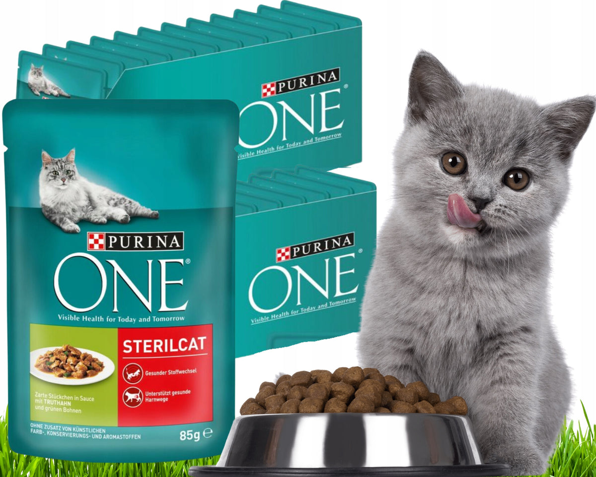 PURINA PACK STERILIZED SACHETS 26 x 85G SPECIALIST CAT FOOD