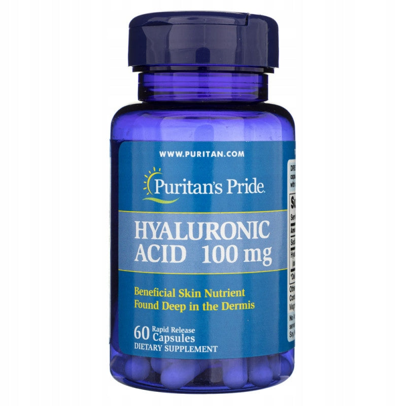 PURITAN’S PRIDE HYALURONIC ACID – DIETARY SUPPLEMENT 60 PCS SKIN HYDRATION