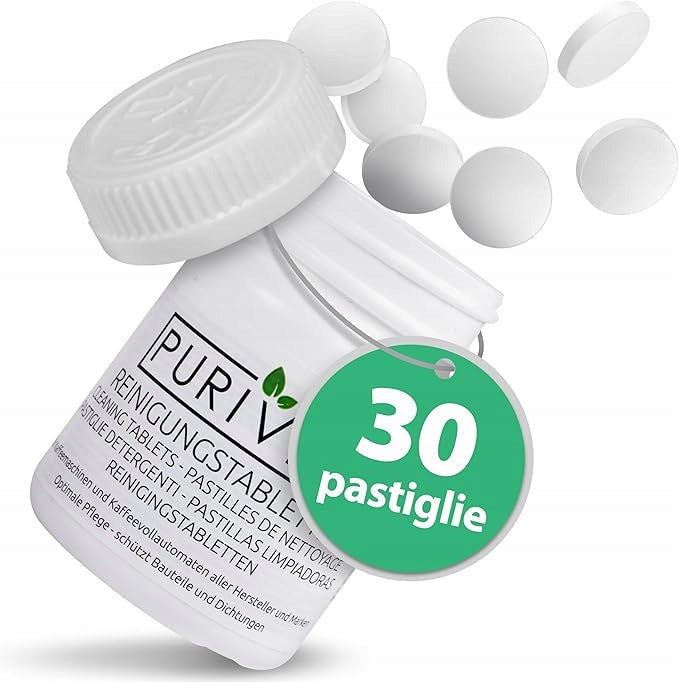 PURIVITA cleaning tablets for coffee machines 30 pcs