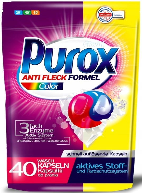 PUROX GEL CAPSULES A'40 COLOUR