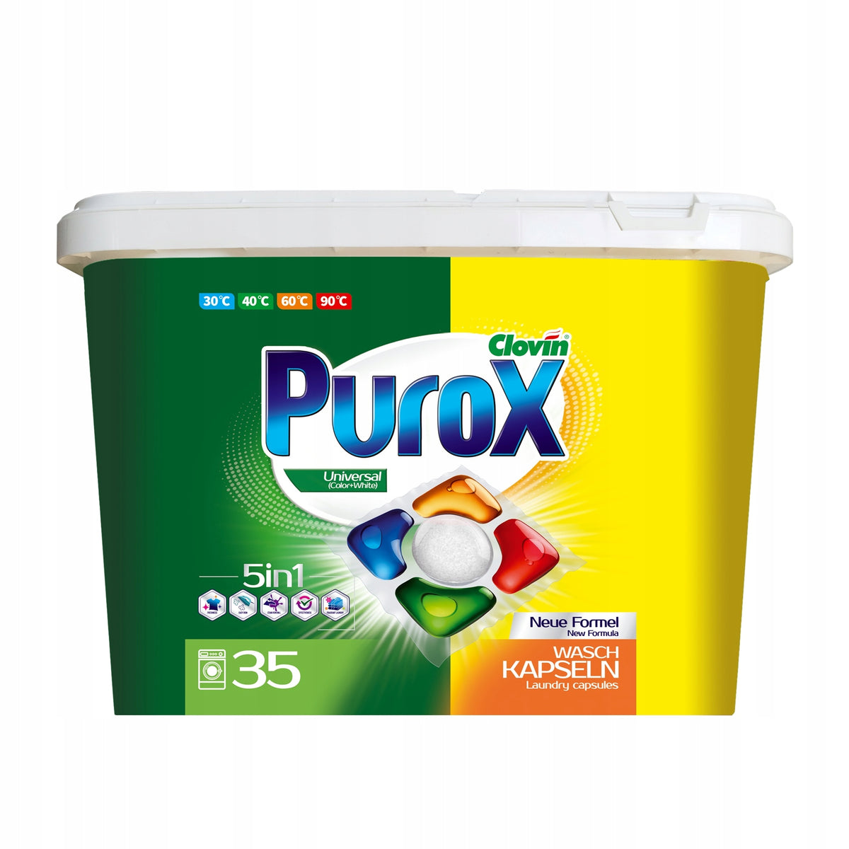 PUROX Washing Capsules Universal 35 pcs