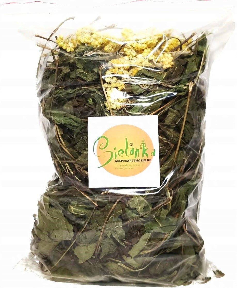 PURPLE ECHINACEA LEAF WITH KITTEN 250g IDYLL Packaging status original