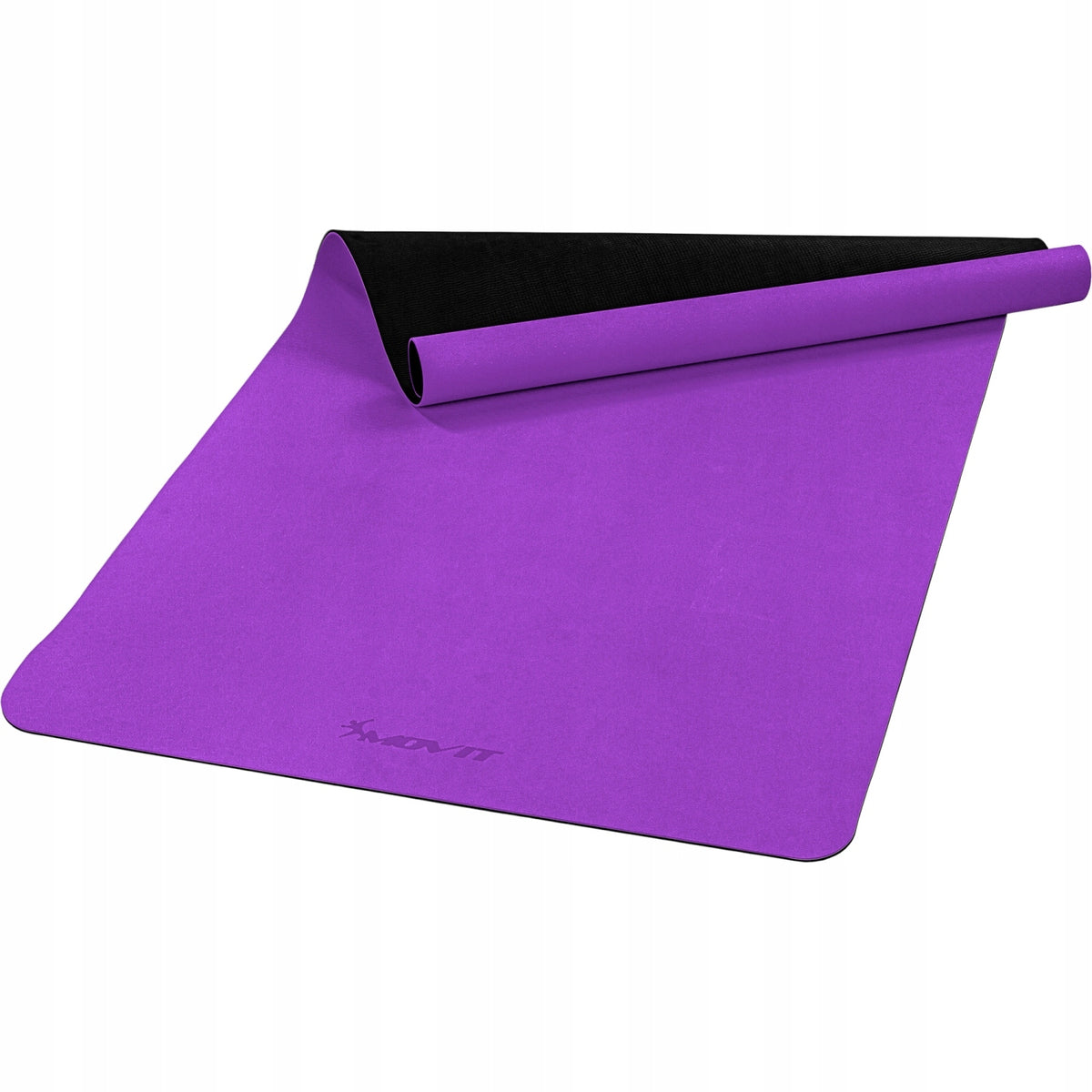 PURPLE TPE MAT 190x100x0,6cm FOR YOGA EXERCISES Color pink
