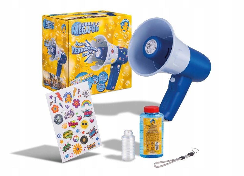 PUSTEFIX Bubble megaphone + liquid 250 ml 869771