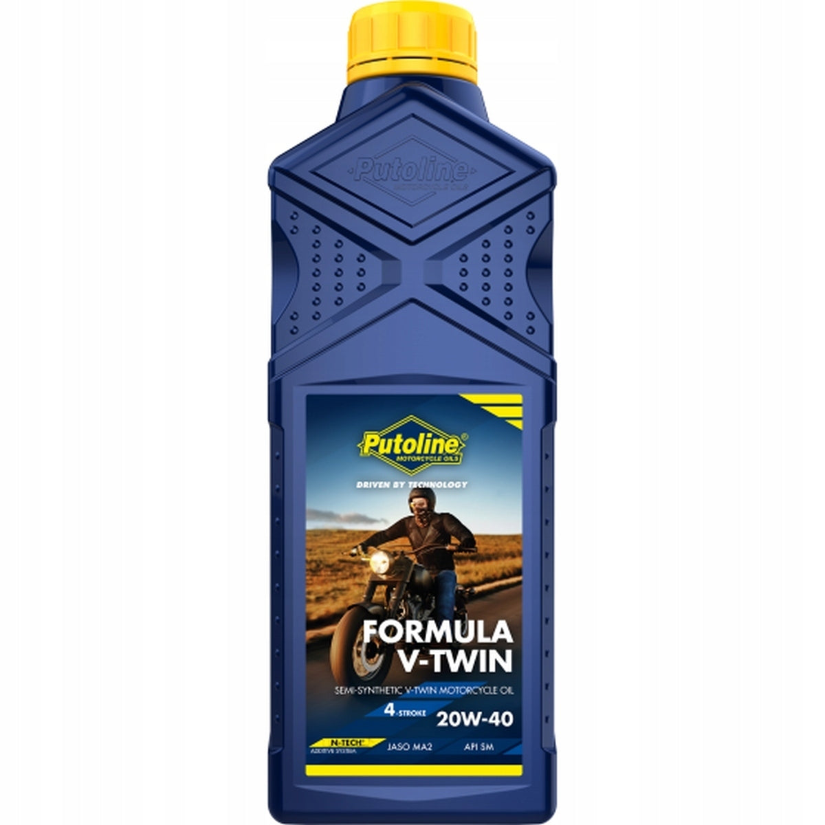 PUTOLINE ENGINE OIL 4T FORMULA V-TWIN 20W40 4L Packaging volume 4 l