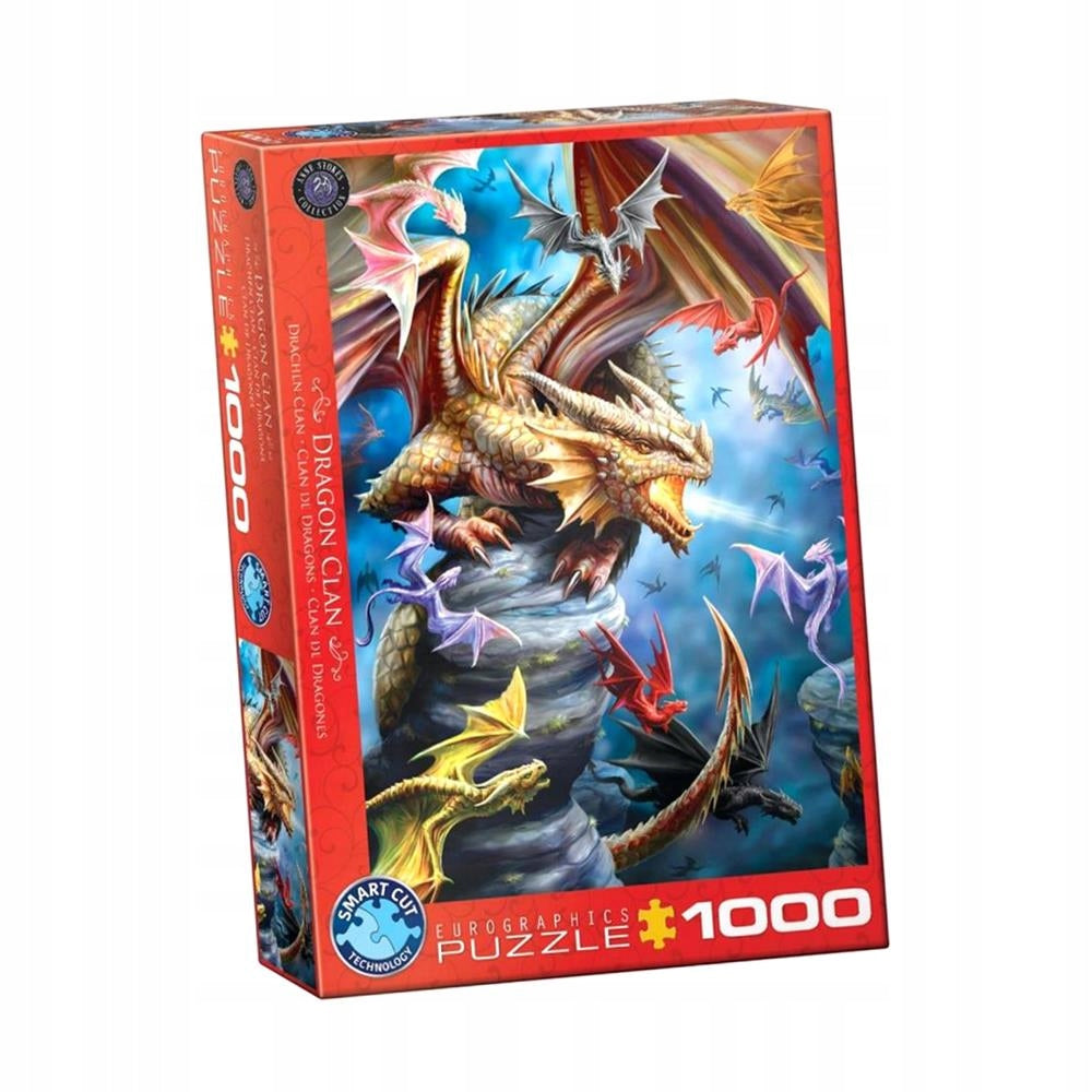 Puzzle Eurographics, 6000-5475, Dragon Clan, 1000 d. 