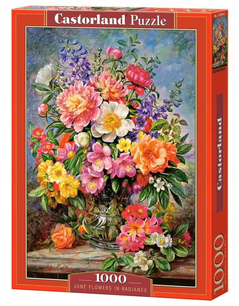 Puzzle Castorland Puzzle Juniblumen im Glanz, 1000 d. 