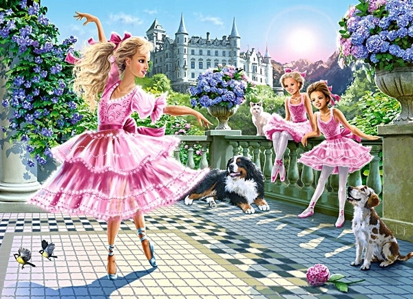Puzzle Castorland Ballerinas, 180 Teile 