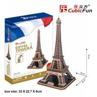 3D dėlionė CubicFun Eifelio bokštas
