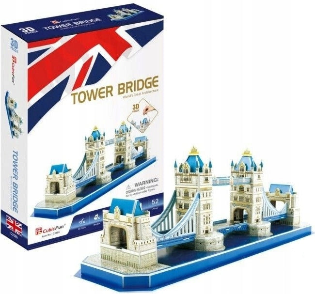 3D-Puzzle Tower Bridge CubicFun 
