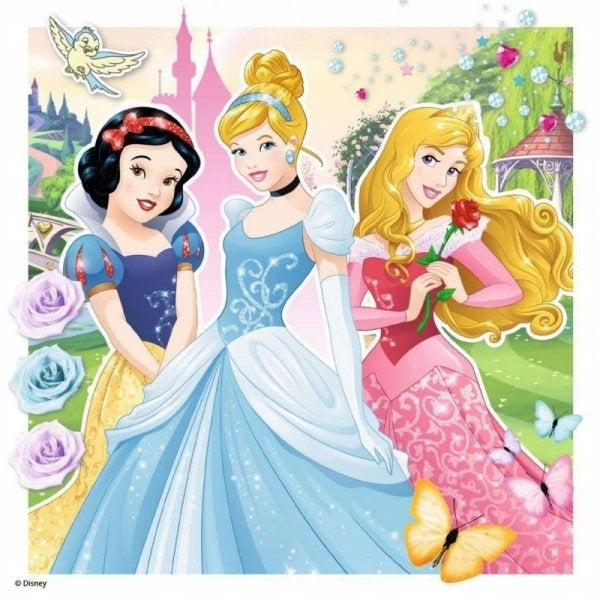 Puzzle- und Memory-Spielset Prinzessin Ravensburger, 07228, 60 d. 