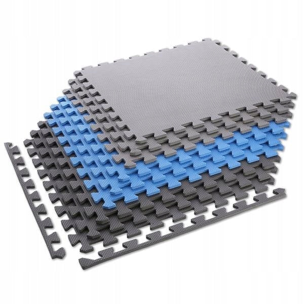 PUZZLE MAT FOR FITNESS EQUIPMENT 9 ELEMENTS 10MM Packaging status original