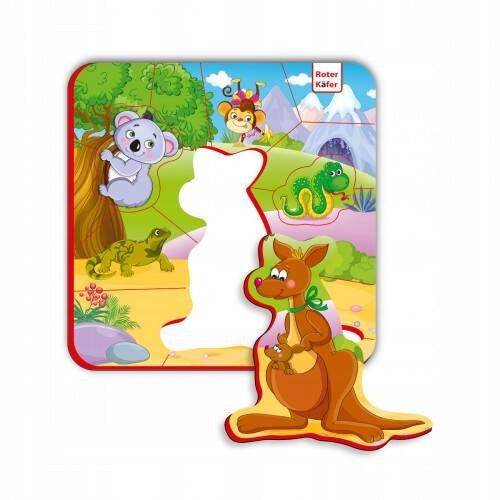 Maksik Roter Schaumstoffpuzzle Australien RK5010-09 60470 