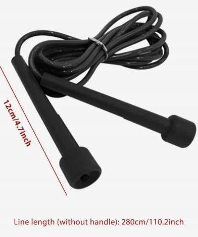 PVC Boxing Training Jump Rope Adjustable 3 3 Pieces 2,8m Packaging status original