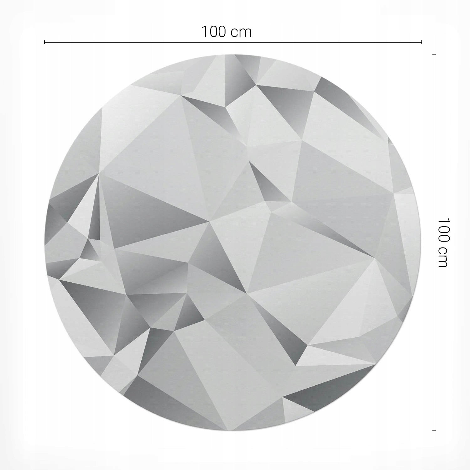 PVC Decorative Protective Mat for Parquet Panels Geometric Mosaic Packaging status original