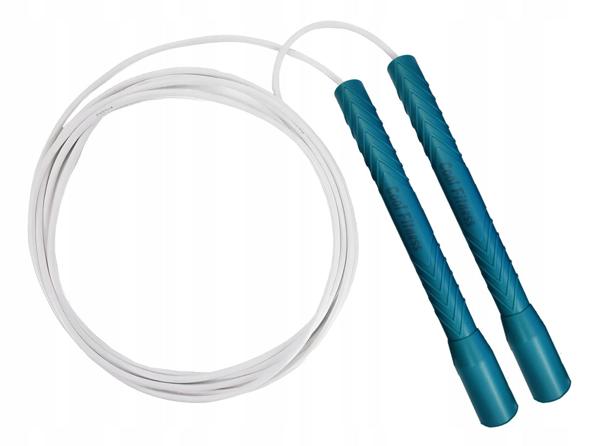 PVC Long Handle Jump Rope – Cool Turquise by CoolRope
