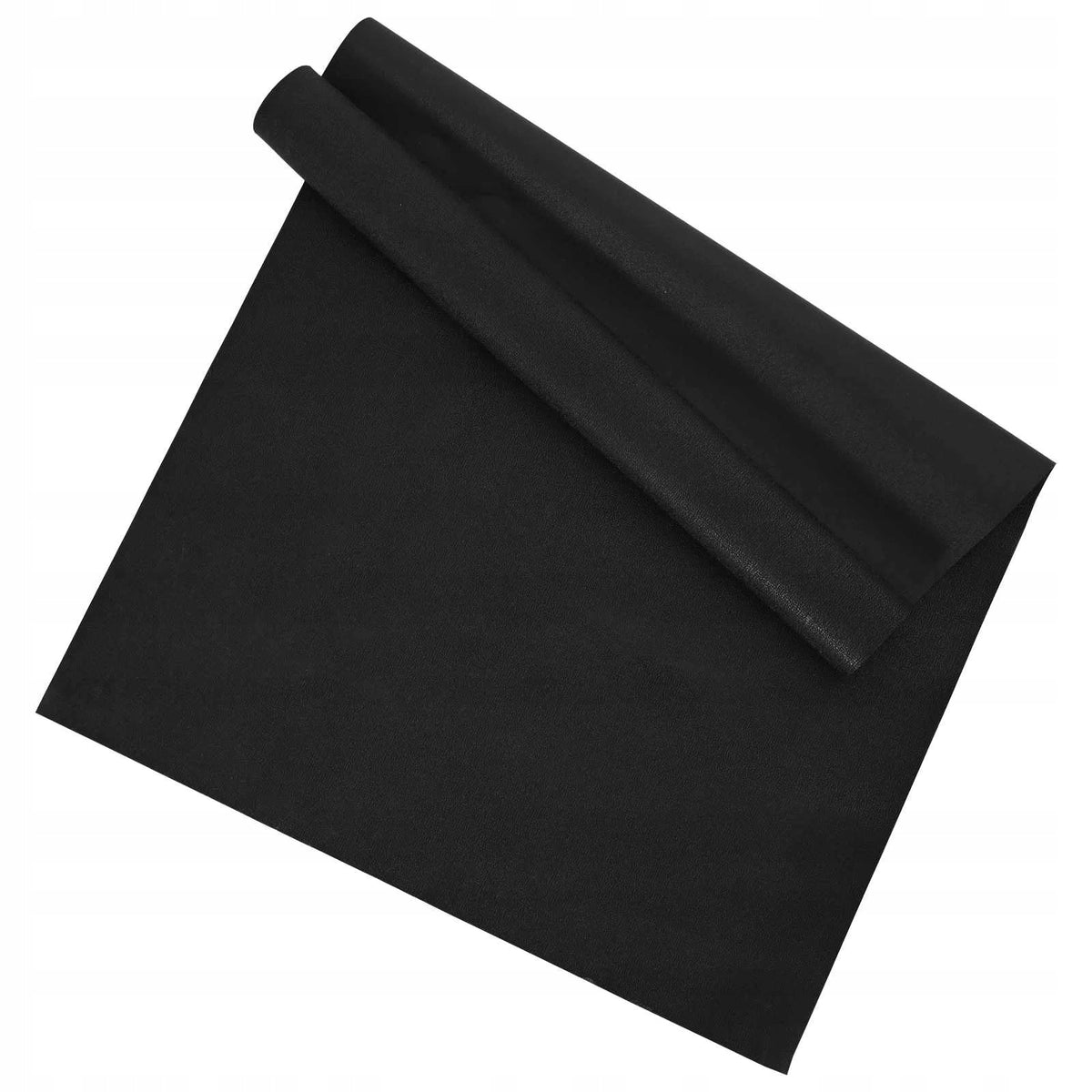 PVC Protective Sports Mat - Black, 183 x 122 cm