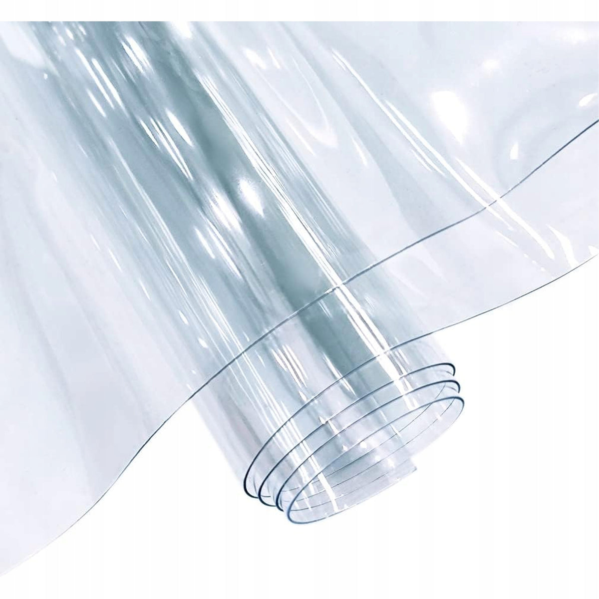 PVC fabric transparent 30x135 cm 0,4 mm vinyl film for DIY bows Brand no brand