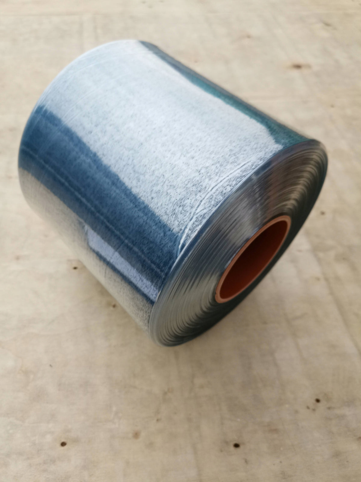 PVC shrink film PVC 250 mm / 30 micron half sleeve 25 cm