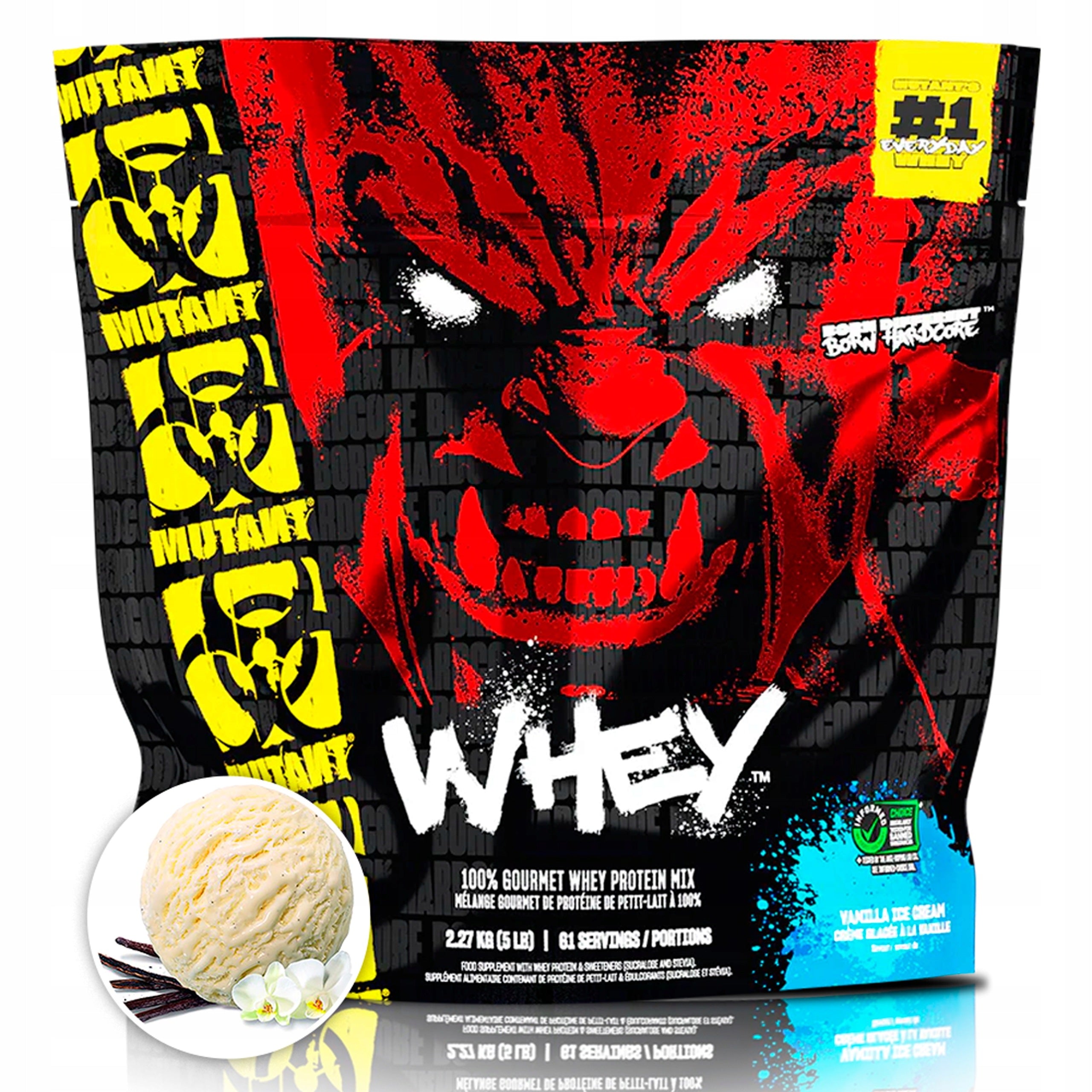 PVL MUTANT Whey 2270g Protein WPC WPI Protein Conditioner Amino Acids