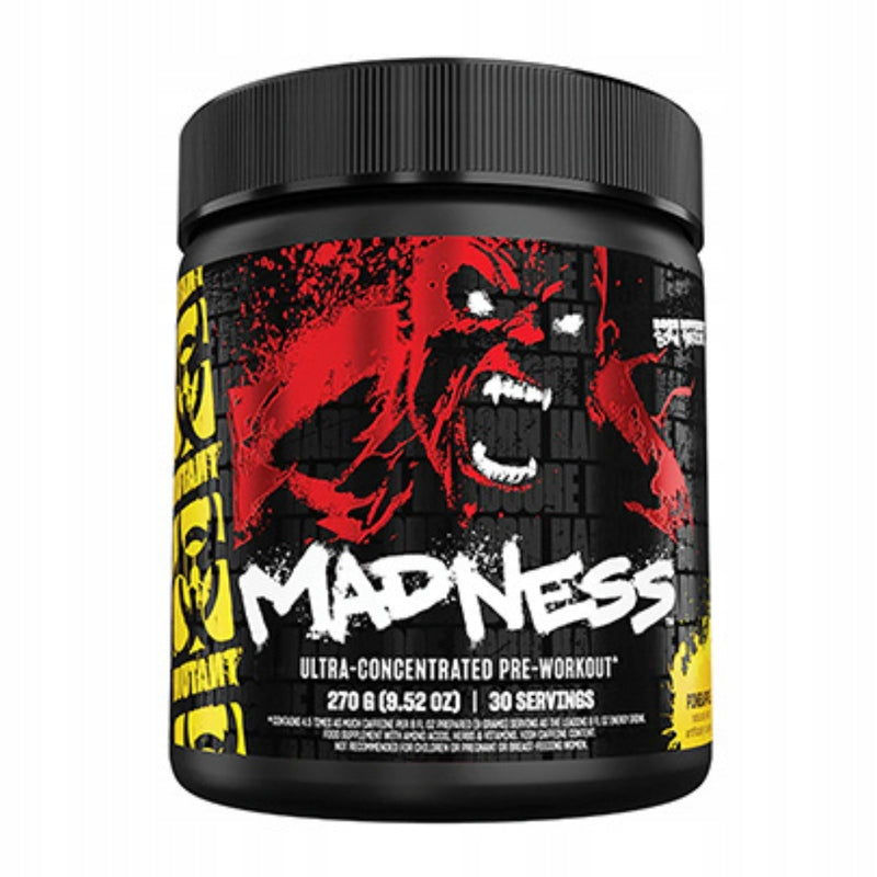 PVL Mutant Madness 270g Citrulline Beta Alanine Energy Focus Performance