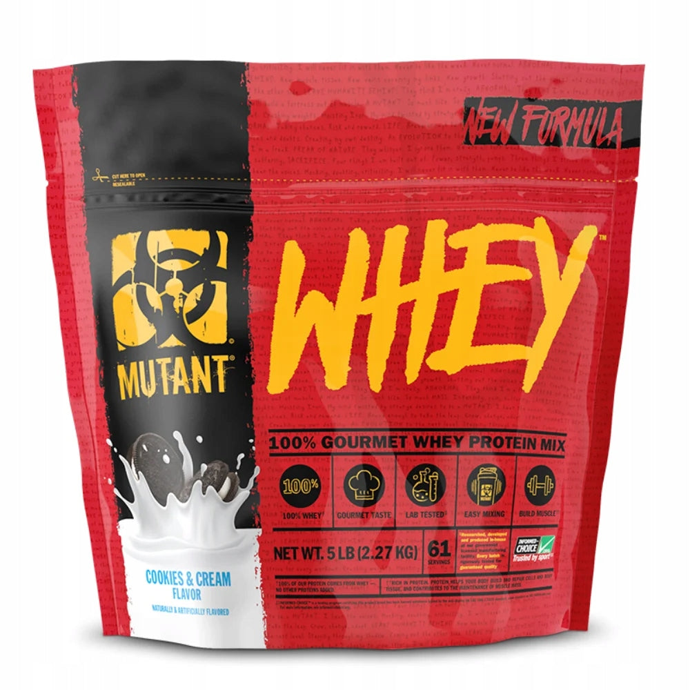 PVL - Mutant Whey 4.54 kg (10 lbs) - Cookies & Cream Flavor