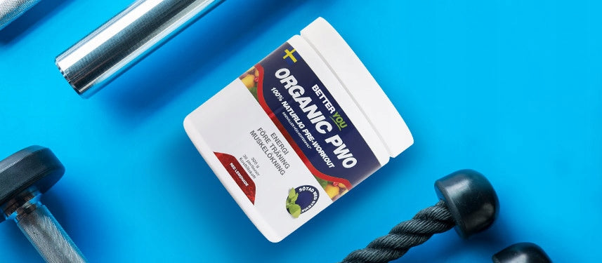 PWO PRE-WORKOUT ENERGY SILA NATURAL VEGAN Brand BetterYou