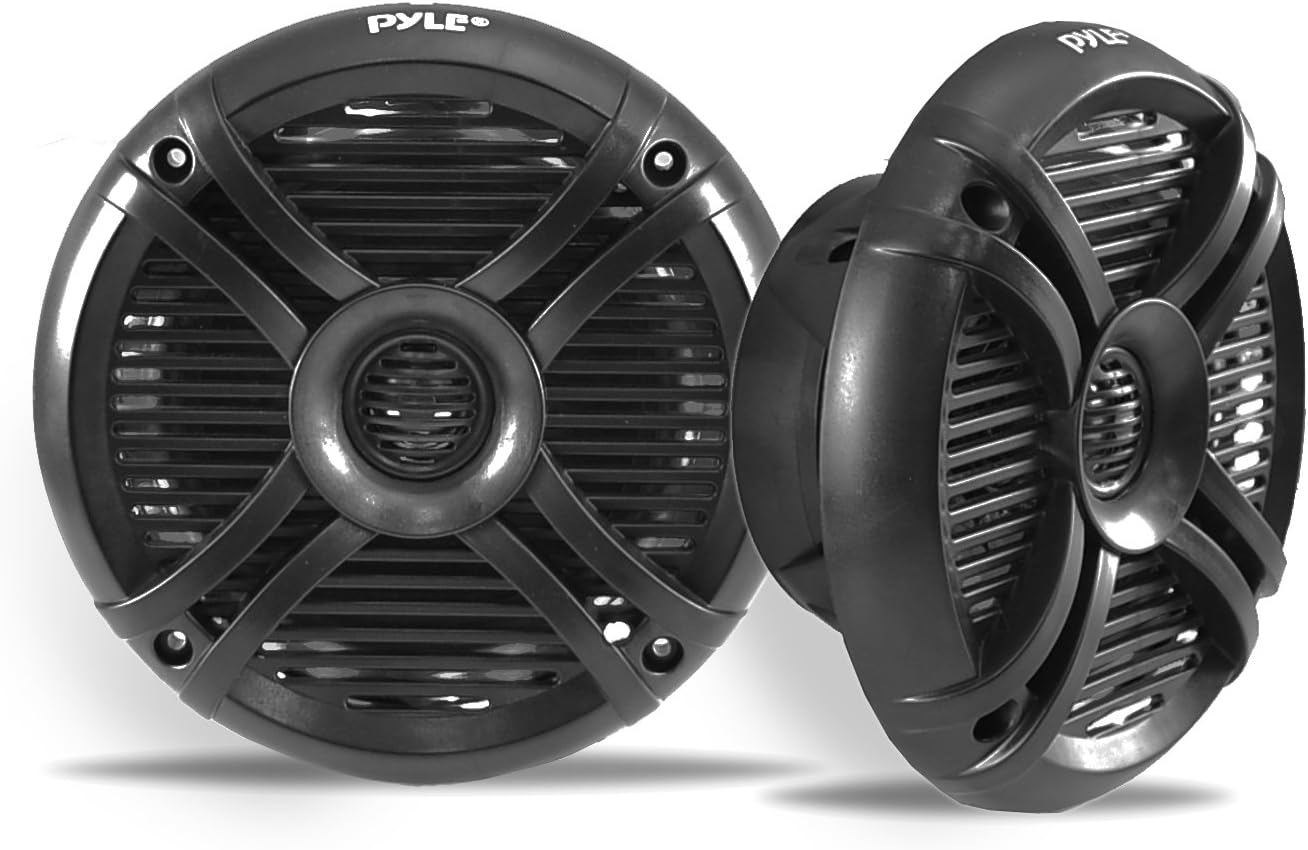 PYLE 300W 6.5 INCH WATERPROOF MARINE LED YACHT BOAT Packaging status original