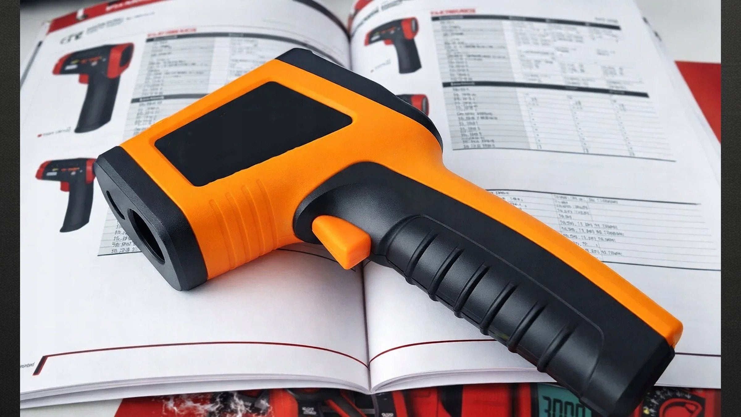 PYROMETER LASER THERMOMETER NON-CONTACT TEMPERATURE METER -50 +400°C Brand Przydasie.pl