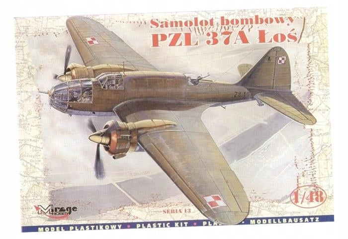 Bombonešis Pzl 37A Los