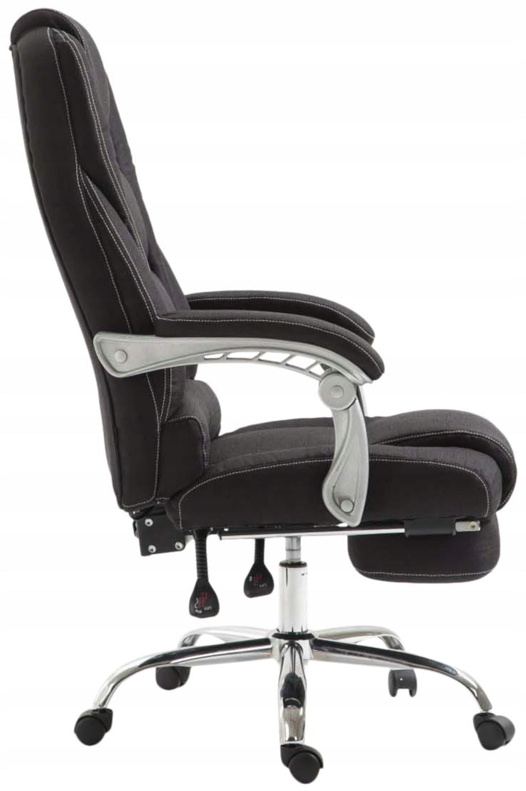 Pacific Fabric Office Chair, Black Brand Dekkor