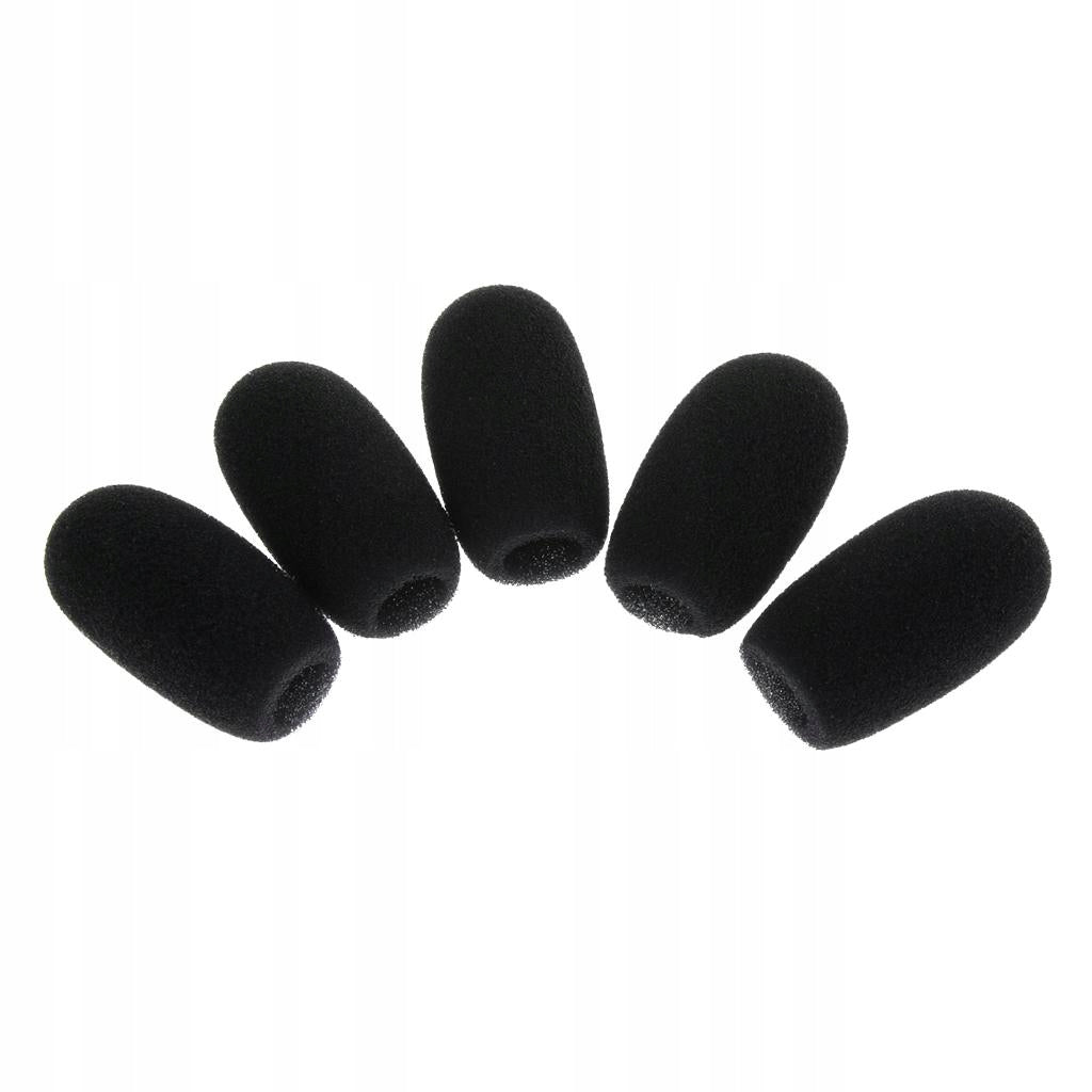 Pack of 5 Microphone Windscreen Foam Mic Cover for Conference Microphone