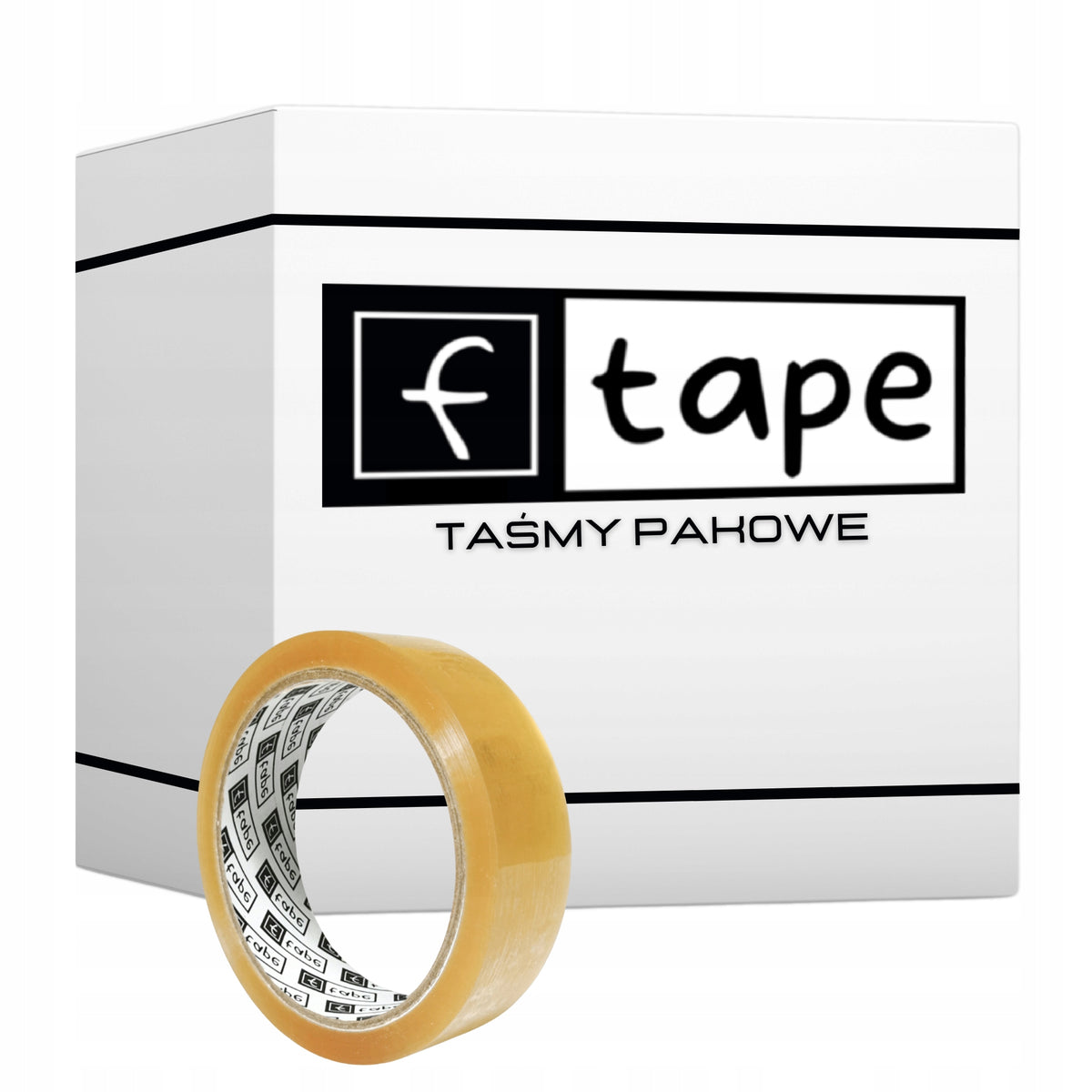 Packing Tape 25mm 54m Transparent Colorless Solvent Carton 72 Pack
