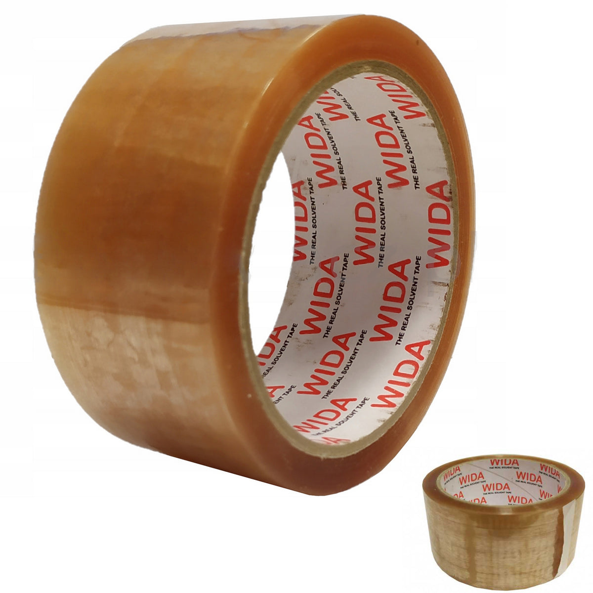 Packing Tape 48/66 WIDA Colorless Transparent Solvent Strong Packing 60m