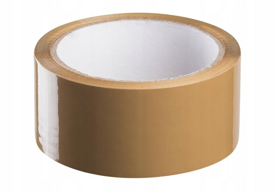 Packing Tape Brown Adhesive 48mm 100 Strong Durable Long For Packing Width 48 mm